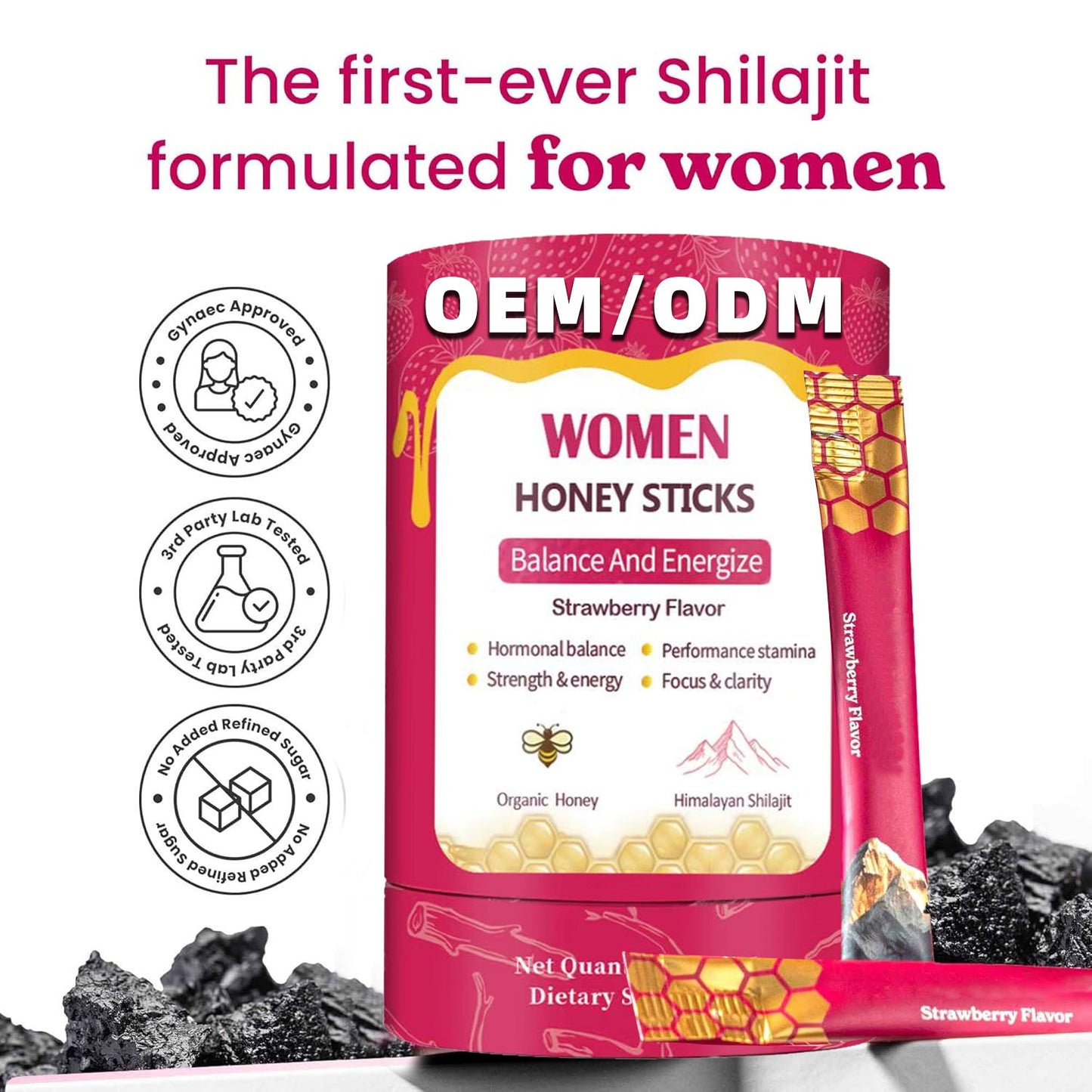 Himalayan Shilajit Honey Stick